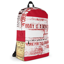 Load image into Gallery viewer, RED SPOKEN WORD, BACKPACK DESIGNER BAGS