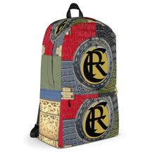 Load image into Gallery viewer, RED, BLUE, BLACK, GREEN, GATOR PRINT, LOGO BACKPACK DESIGNER BAGS