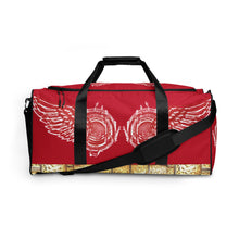 Load image into Gallery viewer, WINGS RED, DUFFLE DESIGNER BAGS
