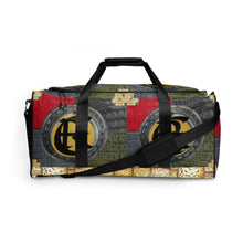 Load image into Gallery viewer, RED, BLUE, BLACK,GREEN, GATOR PRINT, LOGO DUFFLE DESIGNER BAGS