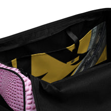 Load image into Gallery viewer, HOPBUSH PINK GATOR PRINT, DUFFLE DESIGNER BAGS