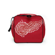 Load image into Gallery viewer, WINGS RED, DUFFLE DESIGNER BAGS