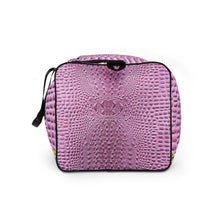 Load image into Gallery viewer, HOPBUSH PINK GATOR PRINT, DUFFLE DESIGNER BAGS