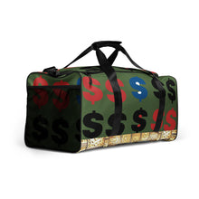 Load image into Gallery viewer, $ FERN GREEN, DUFFLE DESIGNER BAGS