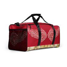 Load image into Gallery viewer, WINGS RED, DUFFLE DESIGNER BAGS