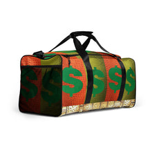 Load image into Gallery viewer, $ ORANGE DUFFLE DESIGNER BAGS