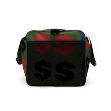 Load image into Gallery viewer, $ FERN GREEN, DUFFLE DESIGNER BAGS