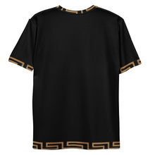 Load image into Gallery viewer, GOLD ROOM COLORS LIONS FACE MENS t-shirt