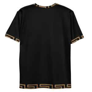 GOLD ROOM COLORS LIONS FACE MENS t-shirt