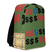 Load image into Gallery viewer, $ FERN GREEN, MINIMALIST BACKPACK DESIGNER BAGS