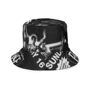 ARTIST DISTRICT LIMITED EDITION, CONCERT POSTER Reversible bucket hat