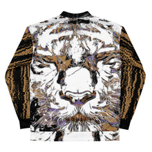 Load image into Gallery viewer, GOLD ROOM COLORS LIONS FACE Bomber Jacket