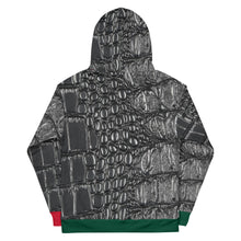 Load image into Gallery viewer, RED AND GREEN, BLACK GATOR PRINT DESIGNER HOODIES B.S.B