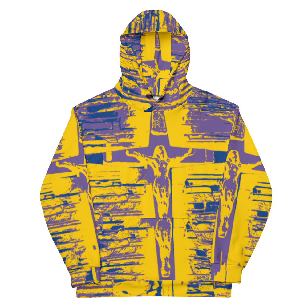 DARK CERULEAN CHRIS,  CROSS DESIGNER HOODIE B.S.B