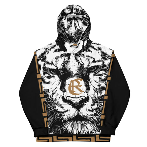 GOLD ROOM COLORS LIONS FACE Hoodie