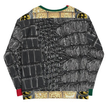 Load image into Gallery viewer, BLACK,RED, GREEN GATOR PRINT SWEATSHIRTS B.S.B