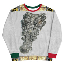 Load image into Gallery viewer, RED AND GREEN, WHITE GATOR PRINT SWEATSHIRTS B.S.B
