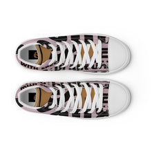 Load image into Gallery viewer, ARTIST DISTRICT LIMITED EDITION, CONCERT POSTER Men’s high top canvas shoes