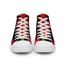 Load image into Gallery viewer, H&amp;H VALENTINE Men’s high top canvas shoes