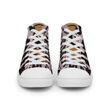 Load image into Gallery viewer, ARTIST DISTRICT LIMITED EDITION, CONCERT POSTER Men’s high top canvas shoes