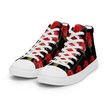 Load image into Gallery viewer, H&amp;H VALENTINE Men’s high top canvas shoes