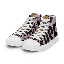 Load image into Gallery viewer, ARTIST DISTRICT LIMITED EDITION, CONCERT POSTER Men’s high top canvas shoes