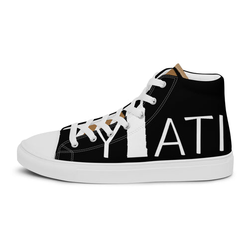 REP YOUR CITY ITALY Men’s high top canvas shoes