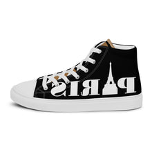 Load image into Gallery viewer, REP YOUR CITY PARIS Men’s high top canvas shoes