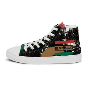 COOL VIBES Men’s high top canvas shoes