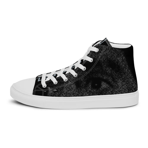 GOLD ROOM Men’s high top canvas shoes