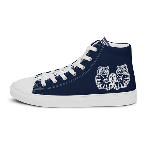 ROYALTY SPORT DET. TIGERS Men’s high top canvas shoes