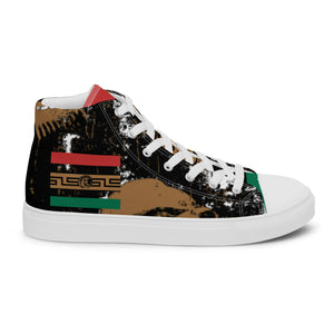 COOL VIBES Men’s high top canvas shoes