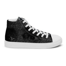 Load image into Gallery viewer, GOLD ROOM Men’s high top canvas shoes
