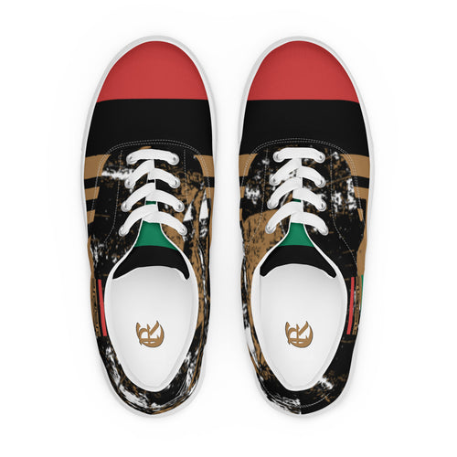 COOL VIBES COLLECTION Men’s lace-up canvas shoes