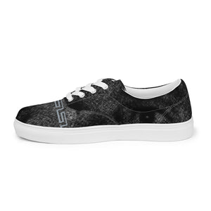 GOLD ROOM Men’s lace-up canvas shoes