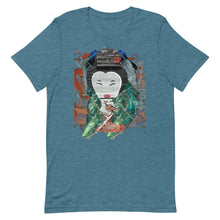 Load image into Gallery viewer, Haunted Stairs T-Shirt: ASTERIA, GODDESS of JUSTICE.