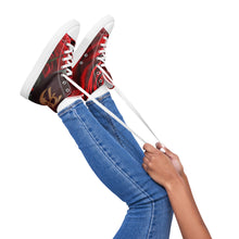 Load image into Gallery viewer, H&amp;H VALENTINE Women’s high top canvas shoes
